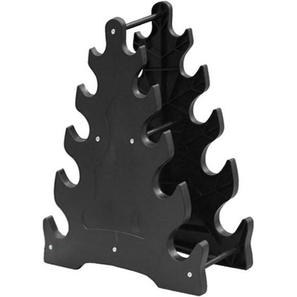 LAICAIW Dumbbell Rack Stand 5 Tier Dumbbell Bracket Weight Stand Rack Storage Organizer for Home Gym