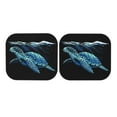 thumbnail image 7 of Haiem Ocean Turtle Windshield Sun Shade: Universal Foldable 2-Piece Car Front Window Sunshade - Blocks Uv Rays, And Reduces Heat,Essential Car Accessory Small, 7 of 7