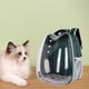 thumbnail image 5 of impermeable para mascotas, pequeña, , para gatos, perros, conejo, hámster, burbuja, transparente, para pasear, , - Verde Sunnimix Transportín de viaje para mascotas, 5 of 8