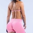 thumbnail image 3 of Women's Workout Sets 2 Piece Yoga Outfit High Waisted Biker Shorts Leggings Sports Bra Gym Fitness Clothes Tracksuit, Red, XS, 3 of 10
