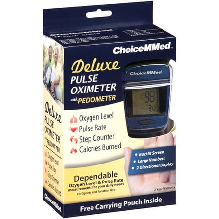 Choicemmed America C Deluxe Pulse Oximeter/pedometer
