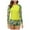 C-Yellow, variant on Kcodviy Women Two Piece Rash Guard Long Sleeve Zipper Surf Guard for Men Swimsuits Swim Shirt Bathing Guard Swimwear Suit with Boyshort Bottom