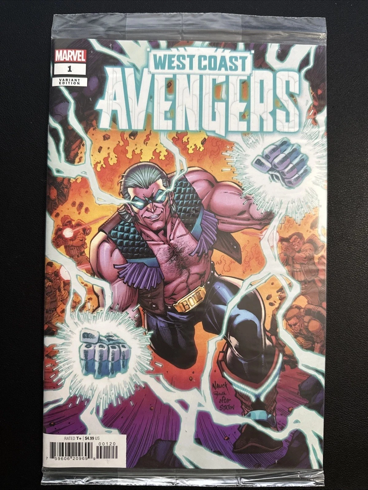 West Coast Avengers (Marvel 2024) #1 Todd Nauck One Per Store Variant Polybagged