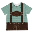 thumbnail image 2 of XIAOCHA Men's Suspender Print T-Shirt Oktoberfest Bavarian Casual Short Sleeve Round Neck Tee, 2 of 4