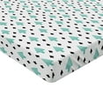 thumbnail image 2 of Ambesonne Forest Fitted Sheet 2 Pcs Set, Woodland with Pine Trees, Twin XL, Green Charcoal Grey White, 2 of 3
