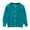 Green, variant on SUYIDA Boys Girls Cartoon Embroidered Knit Sweater Long Sleeve Casual Outerwear Soft Comfortable Children Autumn Wear - Black