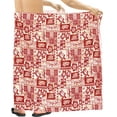 thumbnail image 3 of HAPPY BAY Men's Standard Swimsuits Sarong Pareo Beach Wrap One Size Red-F333 Summer Vacation Aloha, 3 of 3