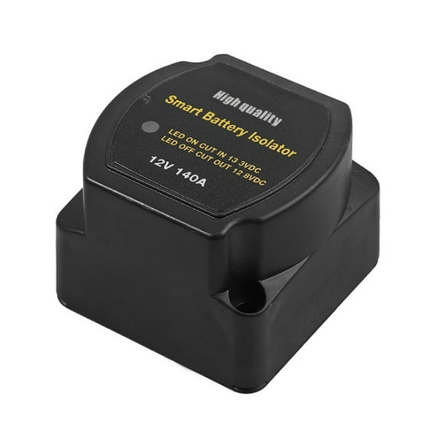 24V Auto RV Charging Switch Smart Dual Battery Isolator Voltage Sensitive Relay Compatible with RV Marine Car Vehicles Truck Caravan Off-road Camper Yacht