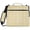 Light Yellow and White Gingham, variant on Zipper Binder with Shoulder Strap 2 inch 3 Ring Waterproof File Folder Organizer Bag 500 Sheet Red and Cream Diamond Shapes