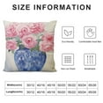 thumbnail image 5 of COMIO  Blue and White Pillow Covers, Chinoiserie Pillow Cover, Chinoiserie Decor, Blue Throw Pillows for Couch,Pillow Cover, 5 of 5