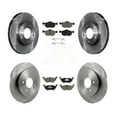 thumbnail image 1 of CMX Front Rear Disc Brake Rotors and Ceramic Pads Kit for Car 2005-2006 Mazda Tribute 2.3L K8C-100958, 1 of 11