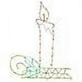 thumbnail image 2 of Vickerman 48" x 40" LED Candle C7 Wire Motif, 2 of 2