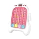 thumbnail image 2 of Juego de mesa electrónico de ritmo musical, juguete antiestrés portátil con LED educativo rosa y blanco, 2 of 9