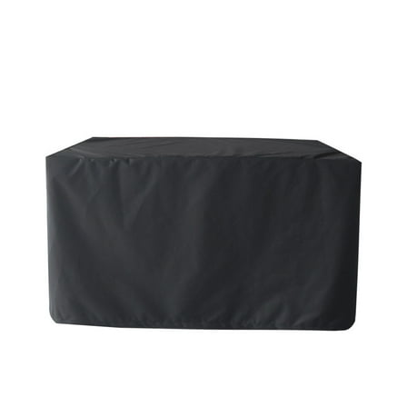 42.52 in.x 32.28 in.x 10.94 in. Outdoor Patio Furniture Cover Windproof and Waterproof Black