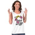 thumbnail image 3 of Death Becomes Her Skull Rose Tattoo Womens Plus Size Graphic Tank Top Brisco Brands 2X, 3 of 5
