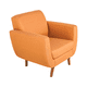 thumbnail image 3 of Sillon Kessa Muebles Lewis Mandarina, 3 of 6