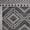 Black/Ivory, variant on JONATHAN Y SANTA MONICA 3 x 5 Area Rug, Marokko Diamond Tribal Medallion - Black/Ivory, SMB127F-3