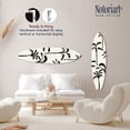 thumbnail image 3 of Notoriart Palms Minimalist Surfboard Acrylic Wall Art Die-Cut Coastal Modern High-Gloss Home Decor, 15" x 60", 3 of 8