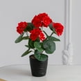 thumbnail image 1 of Simulated Crabapple Flower Potted Plants Are Suitable For Home And Office Decoration, 1 of 6