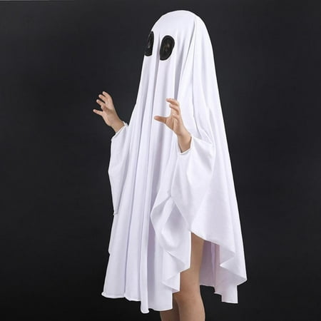 Halloween Kids Ghost Cloak Baby Spooky Cape Halloween Cosplay Costume ...