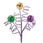 Way To Celebrate Mardi Gras Mirror Ball Clip