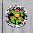 thumbnail image 3 of Teenage Muntant Ninja Turtles - Have A Turtley Awesome Holiday - Men's Long Sleeve T-Shirt, 3 of 5