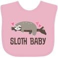 thumbnail image 3 of Inktastic Sloth Baby Boys or Girls Baby Bib, 3 of 4