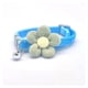 thumbnail image 1 of Methold Collar pequeño para mascotas, campana ajustable, decoración de flores, corbata con hebilla de bloqueo, reutilizable, decorativa, Suministros para gatos, 1 of 6