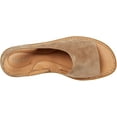 thumbnail image 2 of Born Womens Inlet Suede Slip On Slingback Sandals, 2 of 7