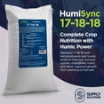 thumbnail image 2 of Supply Solutions | 17-18-18 HumiSync Plant Food Powder | Balanced NPK Fertilizer with Humic Acid for Lawn, Garden, Vegetables, Flowers, Trees & Shrubs - All Purpose Garden Fertilizer - 40lbs, 2 of 7
