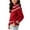 Red, variant on Jalioing Teen Girls Crew Neck Sweaters Fashion Long Sleeve Graphic Sweater Pullover Winter Casual Knitted Tops 9-15 Years