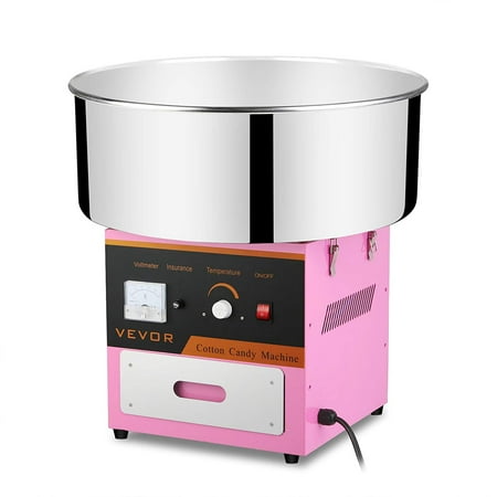 - VEVOR Candy Floss Maker 20.5 Inch Commercial Cotton Candy Machine Stainless Steel for Various Parties