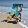 thumbnail image 4 of PHYHOO Beach Oversized Beach Towel Towel Super Soft &amp; for Travel Swimming 30x60in, 4 of 8