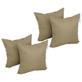 thumbnail image 2 of 17-inch Square Premium Polyester Outdoor Throw Pillows (Set of 4) 9910-S4-PO-010, 2 of 2