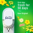 thumbnail image 3 of Febreze Plug In Air Freshener, Odor-Fighting Scented Oil Kit, Gain, Starter Kit + 4 Refills, 3 of 11