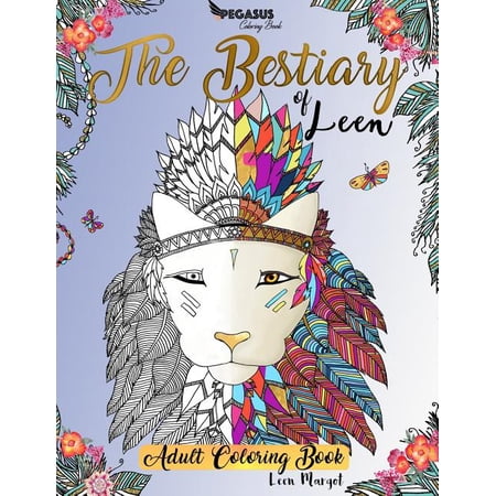 Adult Coloring Books : The Bestiary of Leen