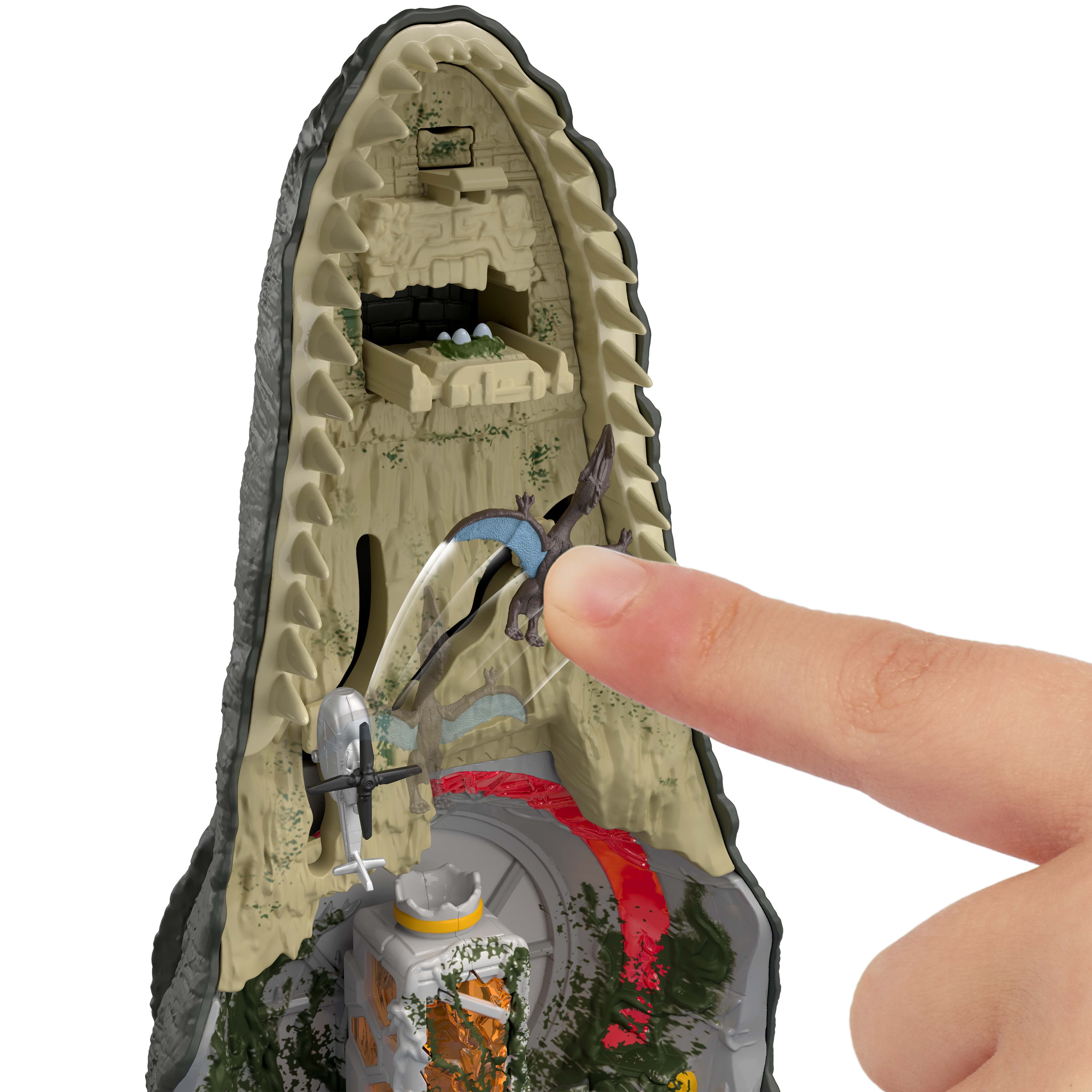 Jurassic World Rebirth Deluxe Mosasaurus Playset, 7 Interactive Features & Sound FX, 6 Micro Figs