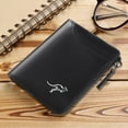 thumbnail image 3 of Stylish RFID Blocking Wallet - Secure Card Holder Leather Billfold - Functional Zipper Purse for Everyday Use Fashionable Accessory, 3 of 3