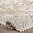 nuLOOM Vintage Jacquie Floral Area Rug, 6' 7" x 9', Gold