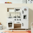 thumbnail image 3 of Gymax Vintage Play Kitchen Pretend Kids Cooking Playset Toys w/Water Dispense, 3 of 10