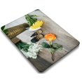 thumbnail image 3 of KSK KAISHEK for MacBook Pro 13" Case 2022 - 2016 Release Model M1 A2338 A2289 A2251 A2159 A1989 A1706 A1708, Plastic Protective Case Hard Cover, Flower 1477, 3 of 5