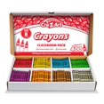 thumbnail image 1 of Crayon Cra-z-Art Bulk Class, paquete de 400 unidades, 8 colores surtidos, 1 of 5