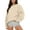 Beige, variant on Vedolay Tops for Women Womens Casual Long Sleeve Sweatshirts Crew Neck Relaxed Fit Tops,Green XXL