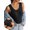 Bm13 D-Black, variant on Anygrew Women's Tank Top with Built in Bra Ribbed Camisole Summer Scoop Neck Basic Cami Tanks Undershirt Black-White-Gray-Coffee