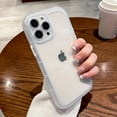 thumbnail image 1 of Shockproof Bumper Transaprent Phone Case For iPhone 16 15 14 13 11 12 Pro Max XR X XS Max Fashion Candy Color Soft Back Cover tzw, 1 of 6