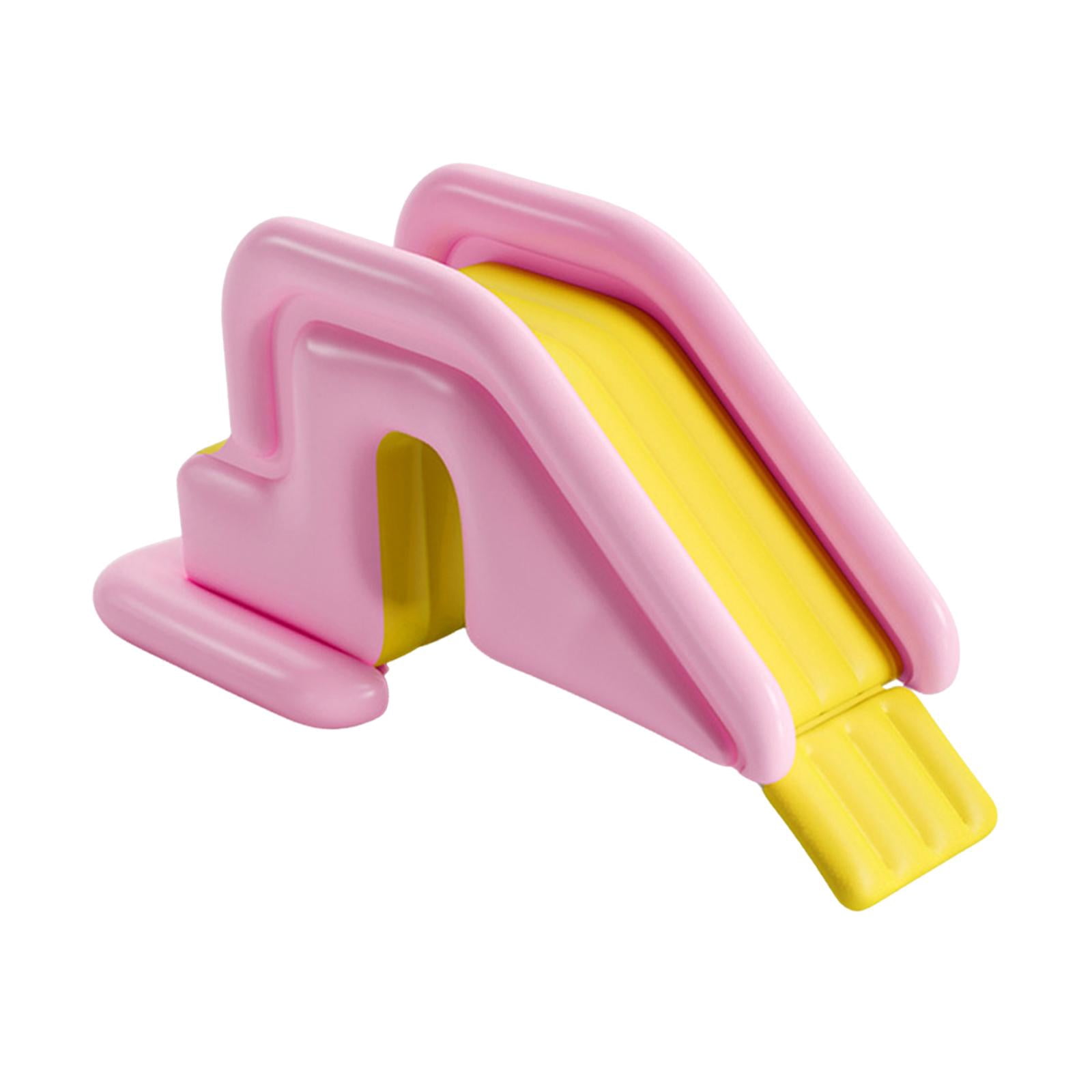 koolsoo Inflatable Swimming Water Slide for Kids PVC Accessories for Backyard Indoor Pink