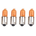 thumbnail image 5 of 4x Motorcycle Motorbike Mini Indicator Bulbs Halogen BA9S Base Amber 12V 23W, 5 of 5