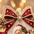 thumbnail image 5 of Diy Christmas Diamond Painting Kit, Christmas Decorations,Pearl Bead Painting With Display Frame, Easy 5D Gem Mosaic Art, Ideal Xmas Home Wall Decoration For New Crafters (Santa), 5 of 7