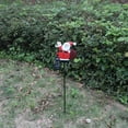 thumbnail image 5 of ToyKingdee Solar Christmas Lawn Light, Santa Claus Garden Stake with Metal Snowman Sign, Waterproof Outdoor Decor for Yard Pathway Patio, Festive Holiday Lighting, 5 of 9