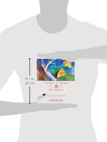 Sennelier Oil Pastel Set, 24-Colors, Landscape